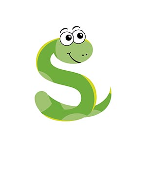 Affiche 8x10 personnalisée - Serpent