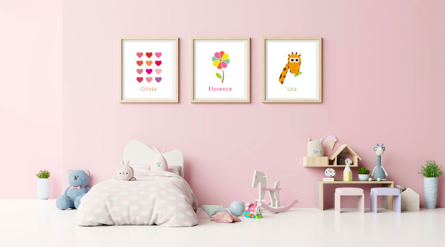 Cadres 8x10 pour enfant